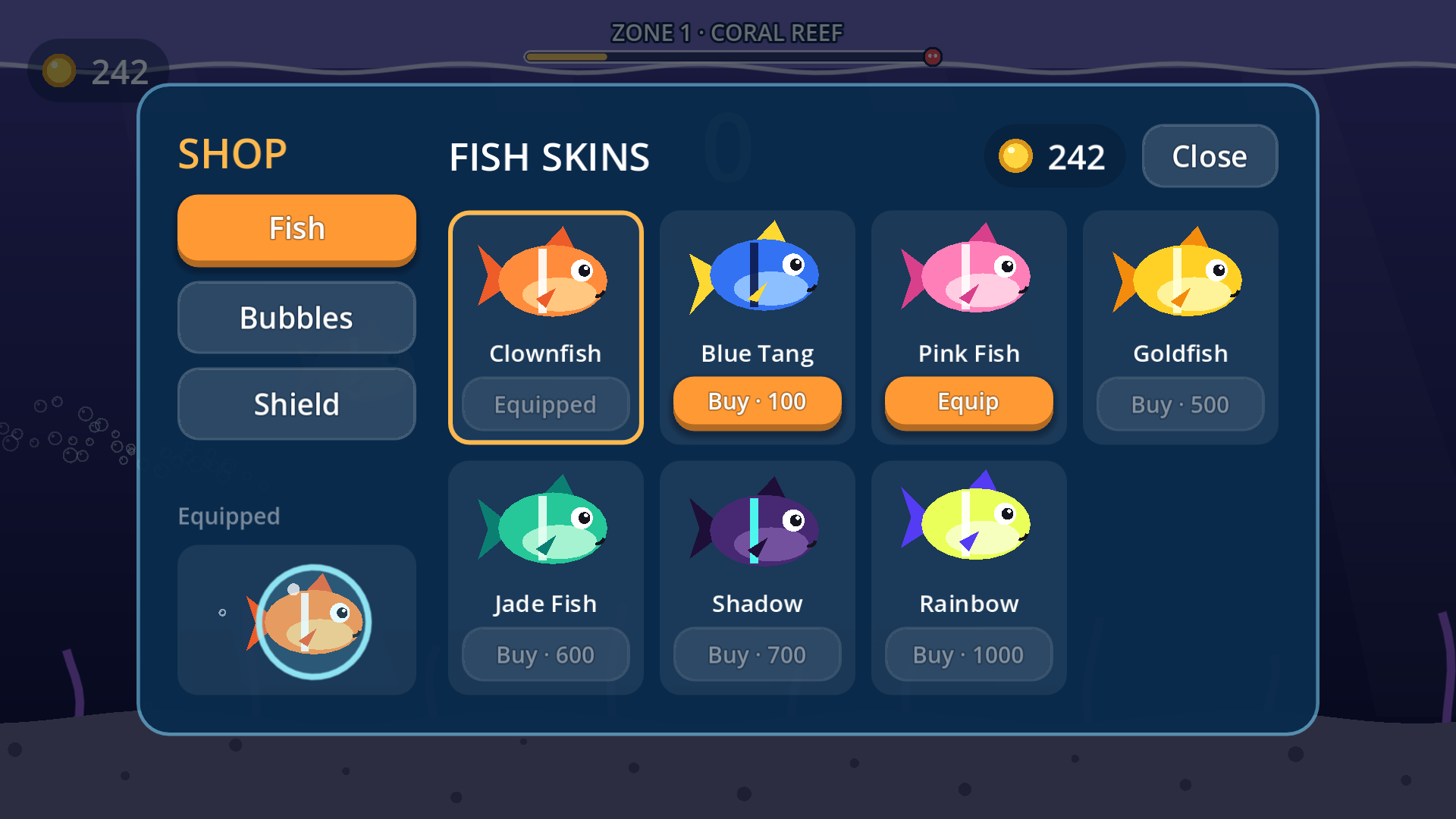 Skin shop